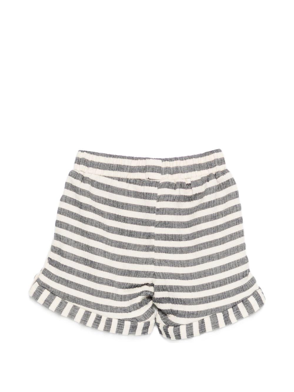 Shorts per neonata Donsje multicolor con design a righe 4116400 S0003 DONSJE KIDS