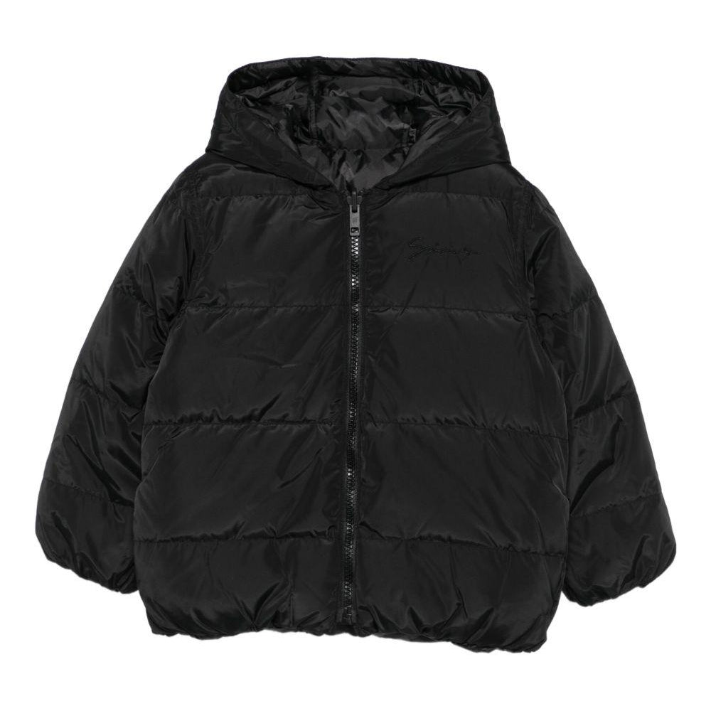 Giubbino per bambino Givenchy Kids nero con design trapuntato H30931 09B GIVENCHY KIDS