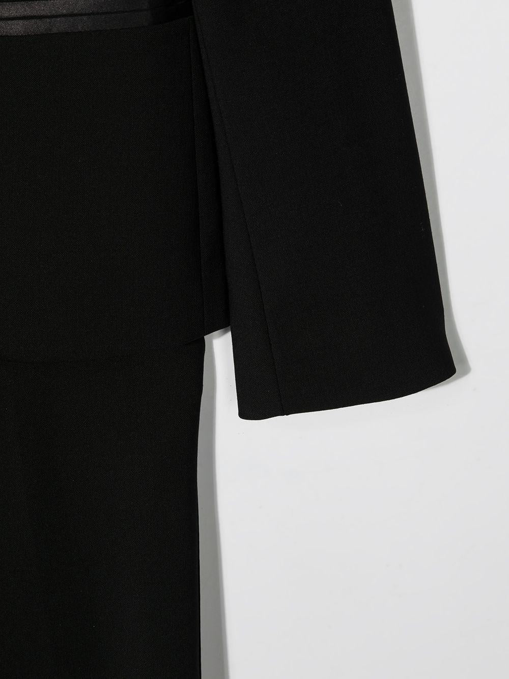 Completo due pezzi per bambino Emporio Armani Kids nero con taglio straight 6H4VJ8 4N3FZ 0999 EMPORIO ARMANI KIDS
