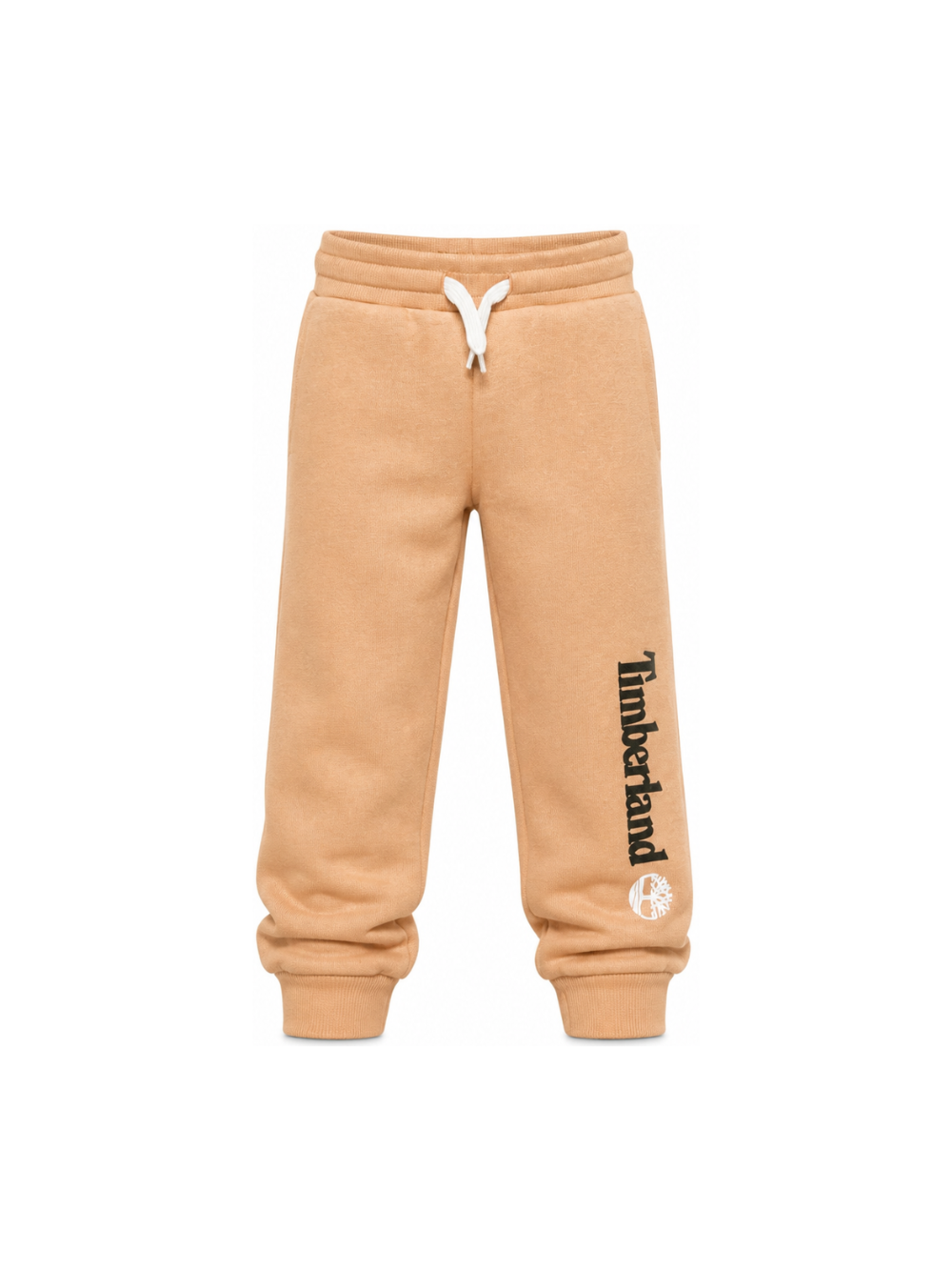 Pantaloni sportivi per bambino Timberland Kids beige con logo sulla gamba T60974 230 TIMBERLAND KIDS