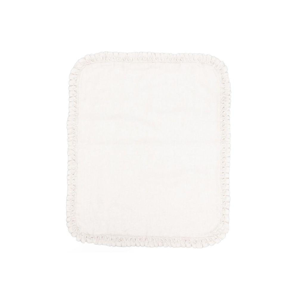 Coperta per neonati La Stupenderia beige con bordo arricciato 2CBCO50 D12AZZ LA STUPENDERIA