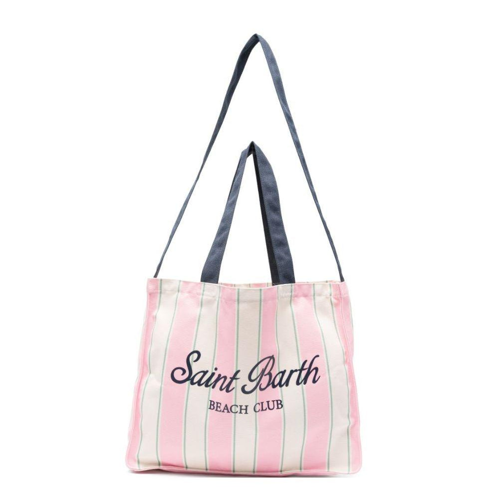 Borsa tote Essential Bag N MC2 Saint Barth multicolore con design a righe EBAGN007 09183L MC2 ST. BARTH KIDS