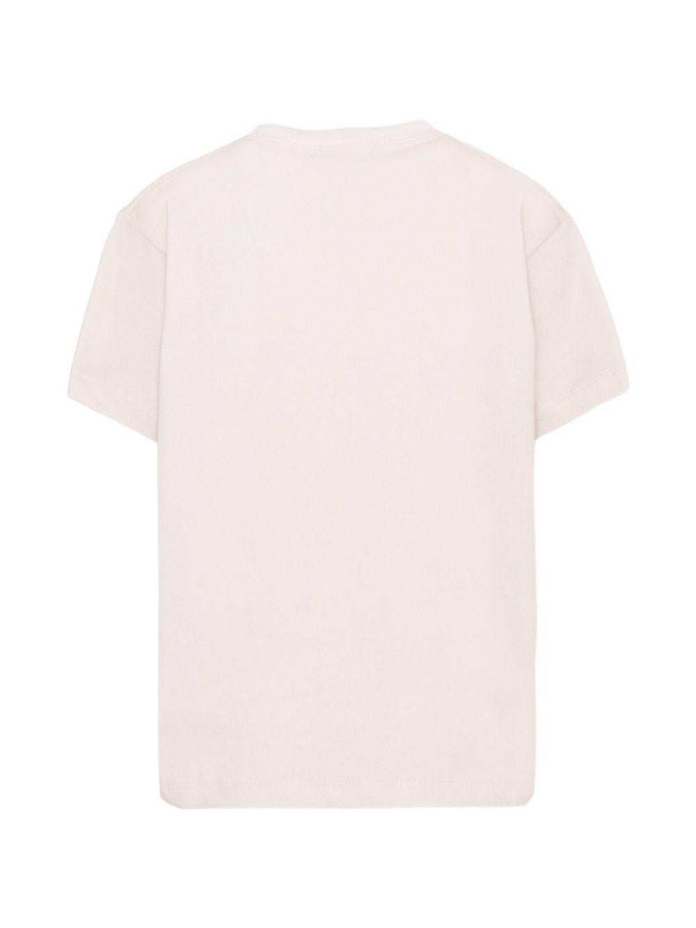 T-shirt per bambino Molo Kids beige con stampa grafica animali 1W26A203 9933 MOLO KIDS