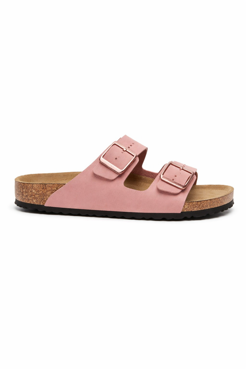 Ciabatte Arizona per bambina Birkenstock Kids rosa con doppia fascia 1026423 PINK BIRKENSTOCK KIDS
