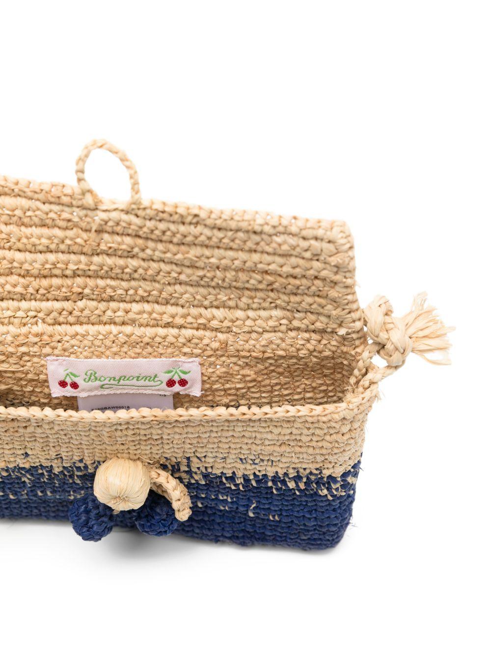 Borsa a spalla Gouter per bambina Bonpoint multicolore con applicazione ciliegie S06GBAW00016 070 BONPOINT KIDS