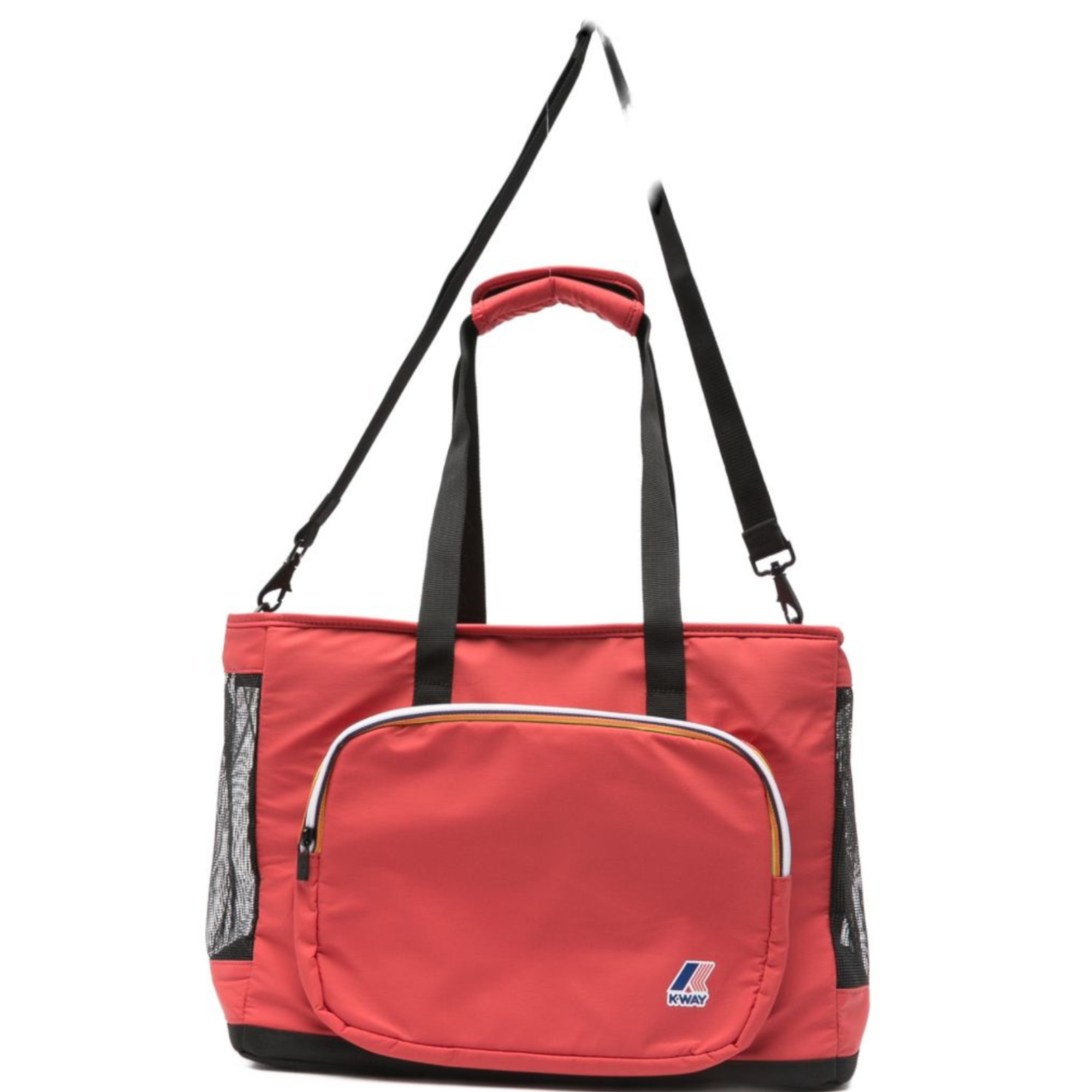 Trasportino per animali domestici Le Vrai 4.0 Marley K-Way rossa con dettaglio rete K8151XW 703 K-WAY KIDS