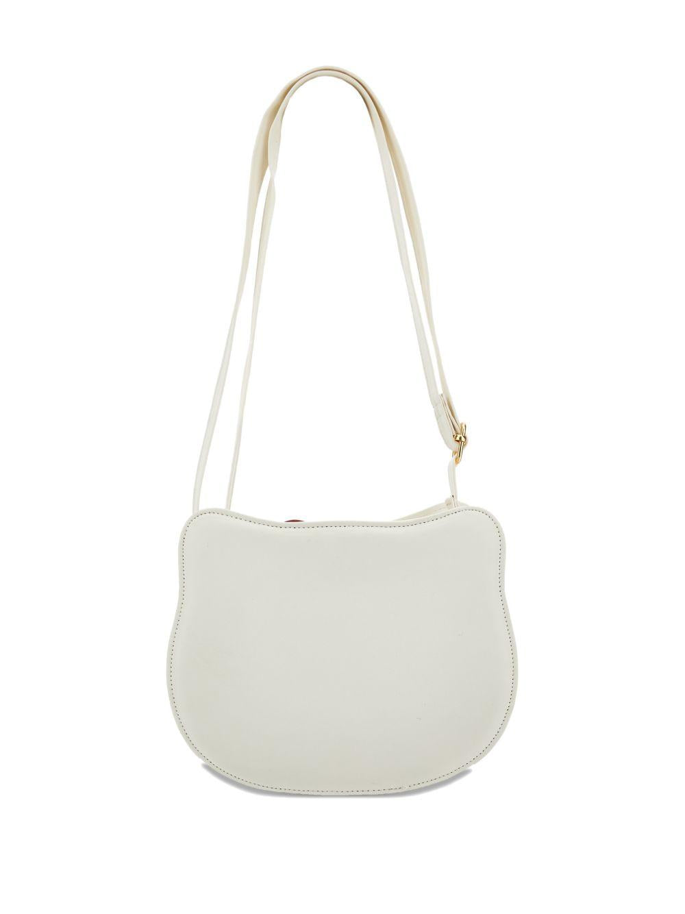Borsa per bambina Monnalisa bianca con dettaglio a fiocco applicato 19G017 7775 0099 MONNALISA