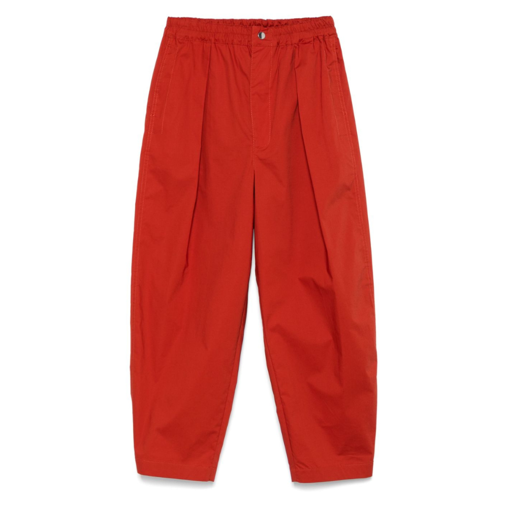Pantaloni per donna Merci rosso con design elasticizzato P404 KETCHUP MERCI