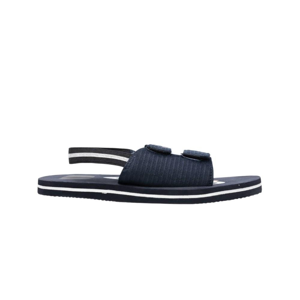 Sandali per bambino Boss Kids blu con dettaglio logo J53242 849 BOSS KIDS
