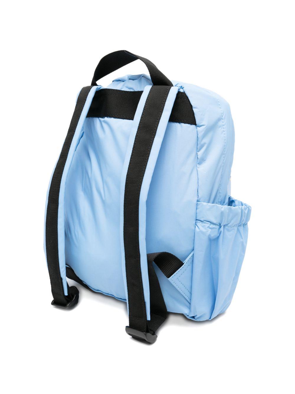 Zaino per bambini Le Vrai 4.0 K-Way Kids blu rosso con zip e patta con logo K81421W 356 K-WAY KIDS