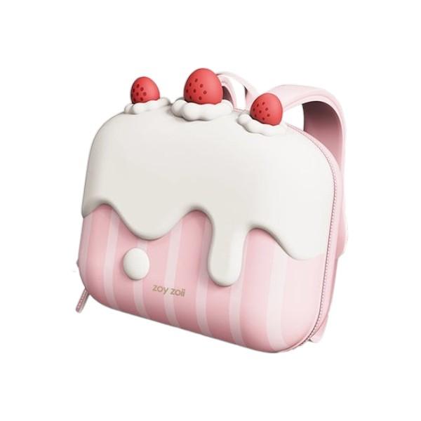 Zaino per bambini Zoy Zoii Kids rosa a forma di torta B8 BAG STRAWBERRYCAKE ZOY ZOII KIDS