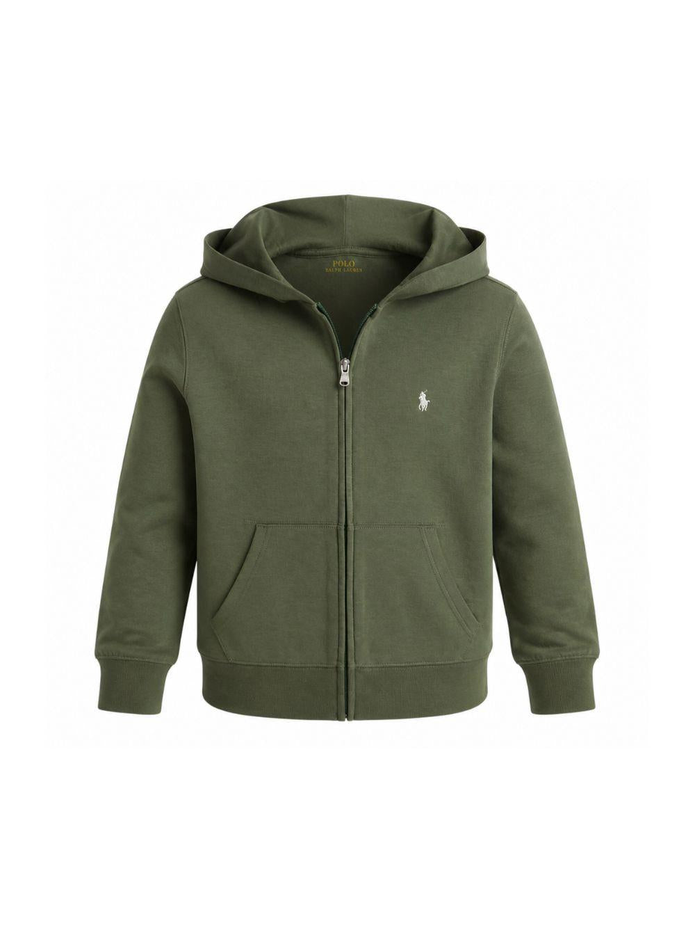 Felpa per bambino Polo Ralph Lauren Kids verde con motivo Polo Pony 322A95762 003 Ralph Lauren kids