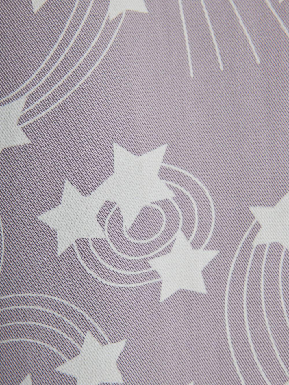 Shorts per bambina Mini Rodini viola con stampa stelle all-over 26230103 PURPLE MINI RODINI KIDS