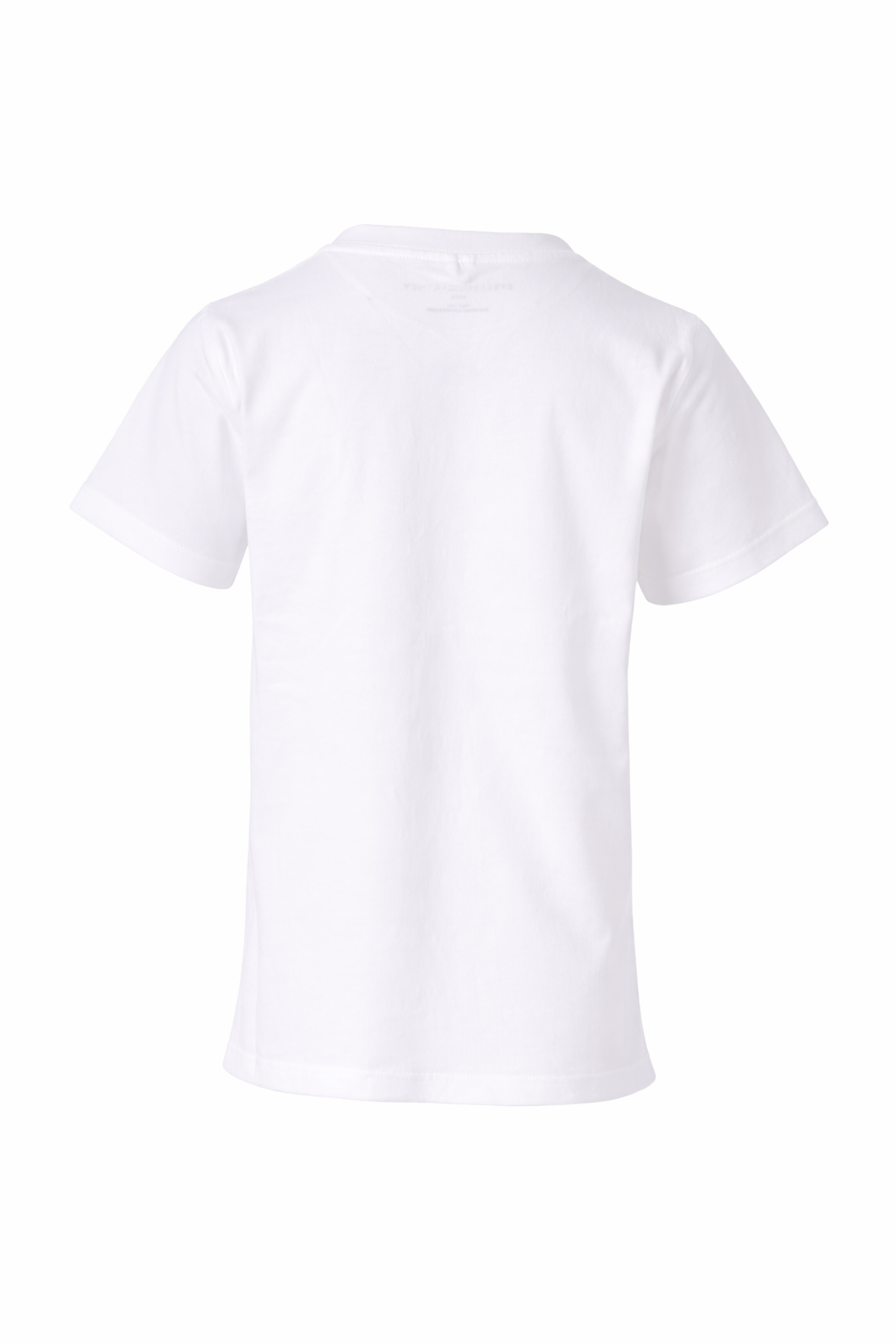 T-shirt per bambino Stella McCartney Kids bianca con stampa cavallo sul davanti TY8S31 Z0434 101 STELLA McCARTNEY KIDS