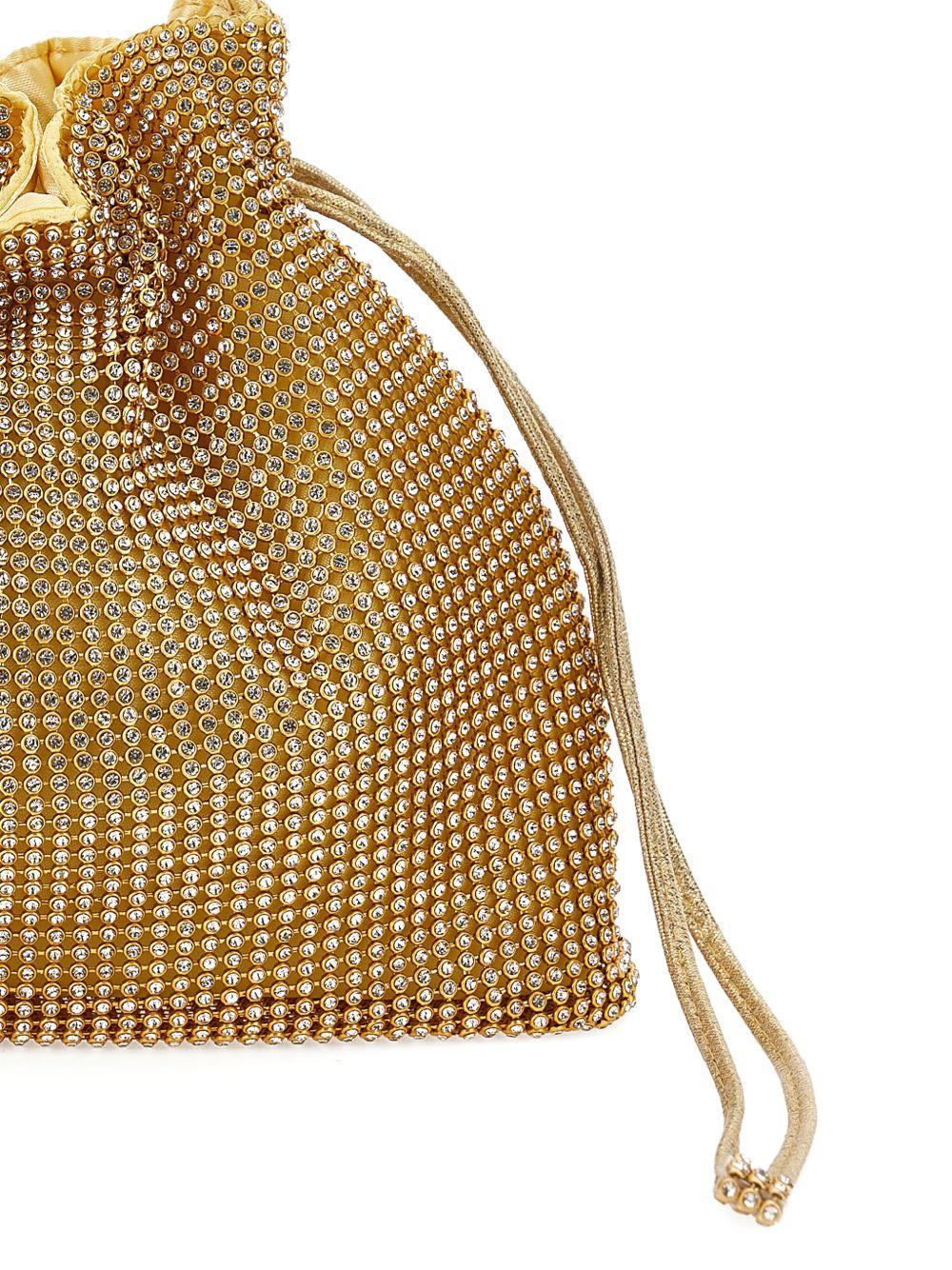 Borsa per bambina Monnalisa color oro con decorazione a paillettes 79G012RM 7783 0070 MONNALISA KIDS