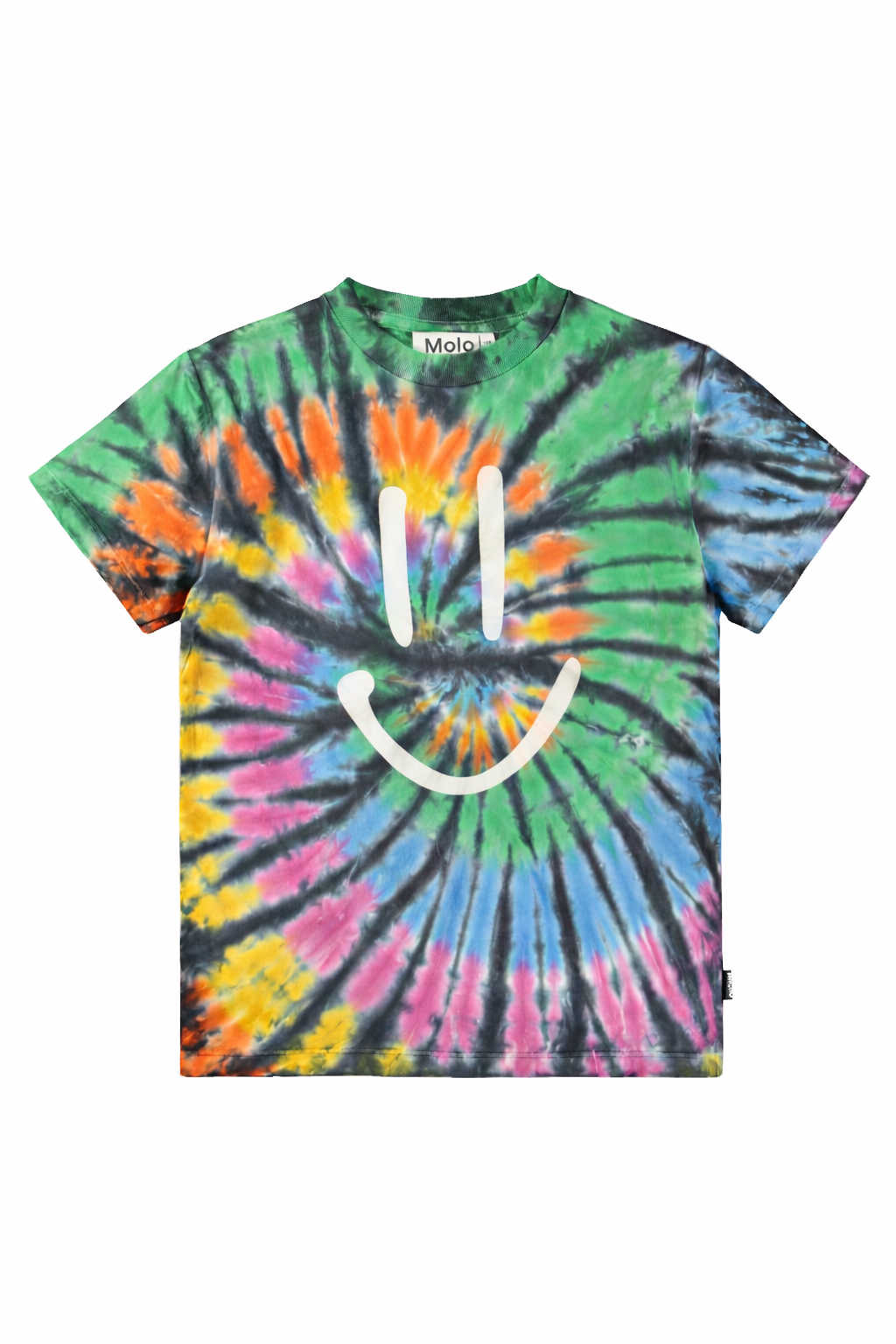 T-shirt Roxo per bambini Molo multicolore con fantasia tie-dye 6S26A212 5986 MOLO