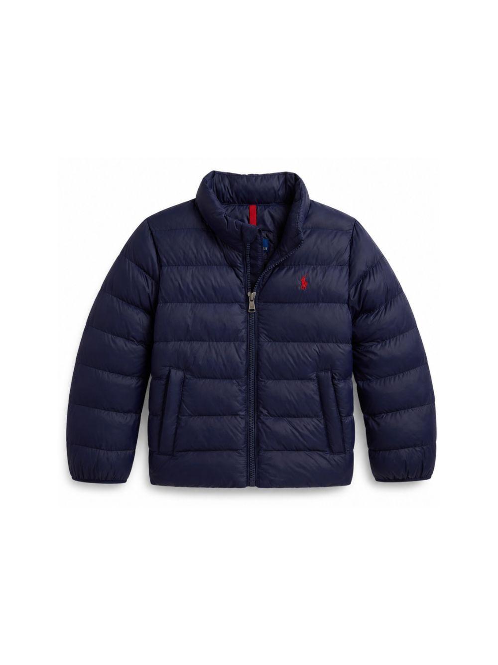 Giubbino per bambino Polo Ralph Lauren KIds blu con logo Polo Pony 322B15066 001 Ralph Lauren kids