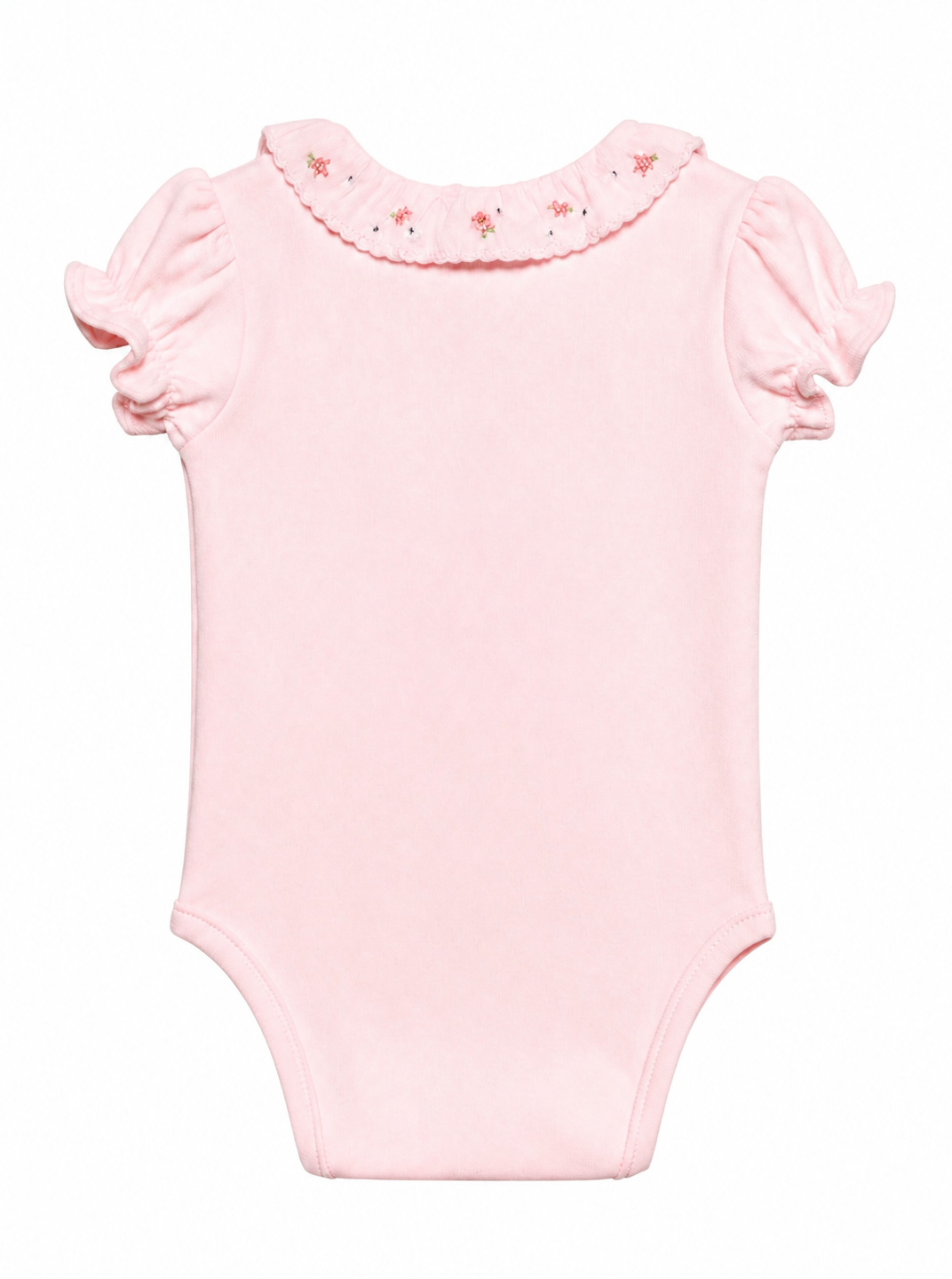 Tutina per neonata Tartine Et Chocolat rosa con colletto alla Peter Pan CC11010 30 TArtine & Chocolat KIDS