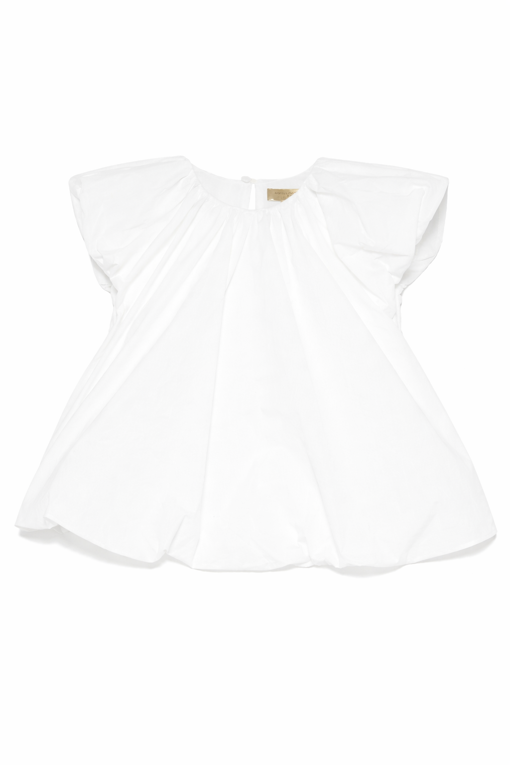 Blusa per bambina Stella McCartney Kids bianca con arricciatura TY5A72 S0183 101 STELLA McCARTNEY KIDS