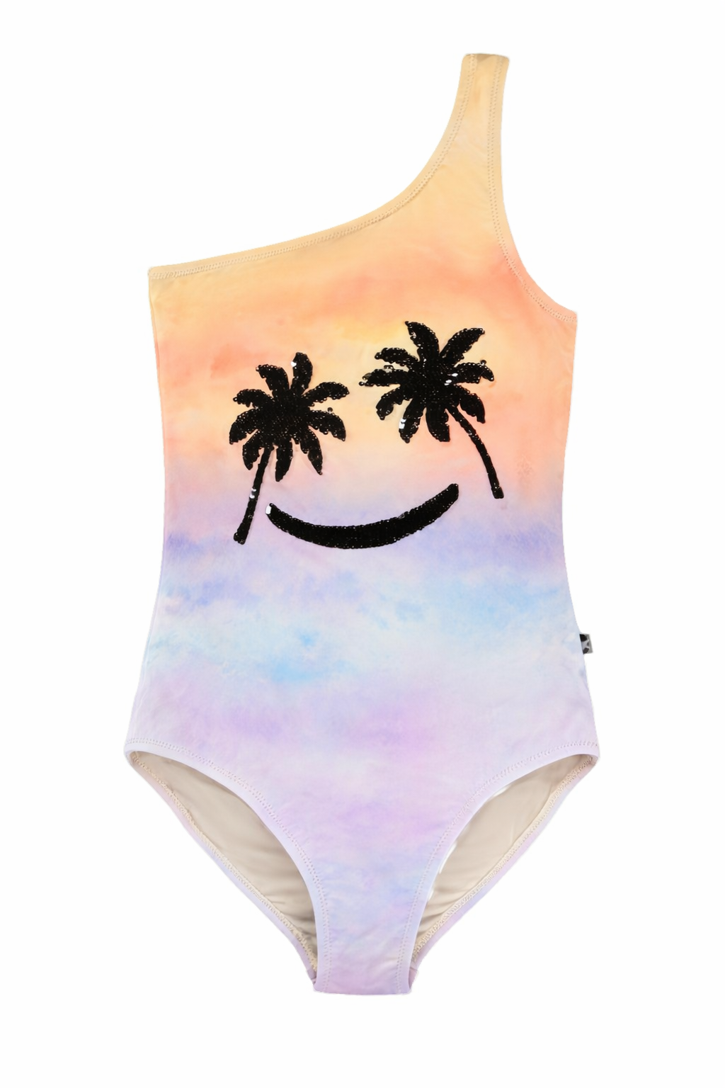 Costume intero per bambina Molo Nai multicolore con paillettes 8S26P530 5220 MOLO