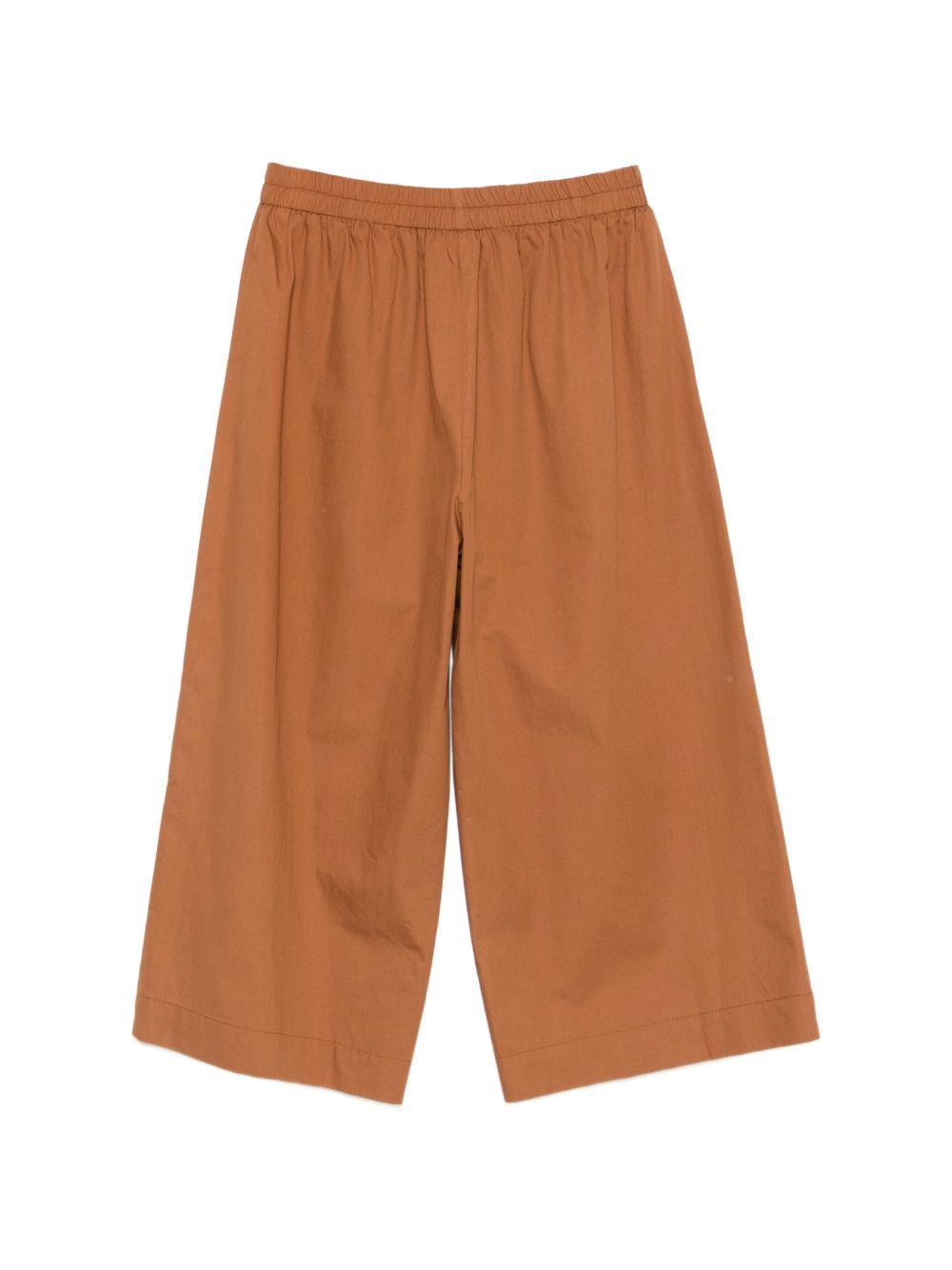 Pantaloni da donna Merci color ruggine con gamba larga P425 RUST MERCI