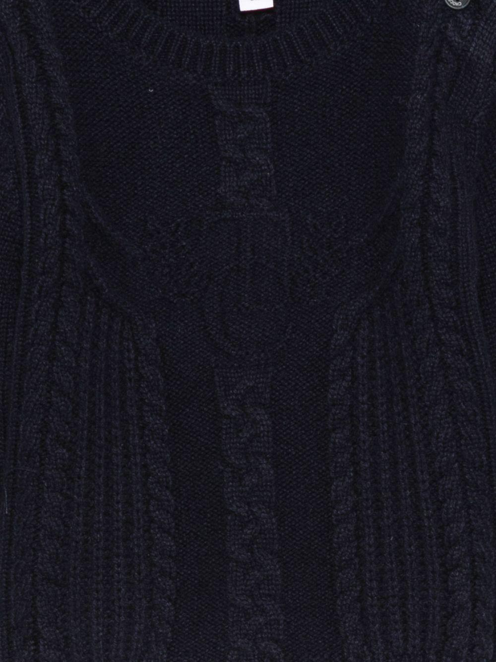 Maglione per neonato Tartine Et Chocolat blu con chiusura a bottoni CB18071 04 TArtine & Chocolat