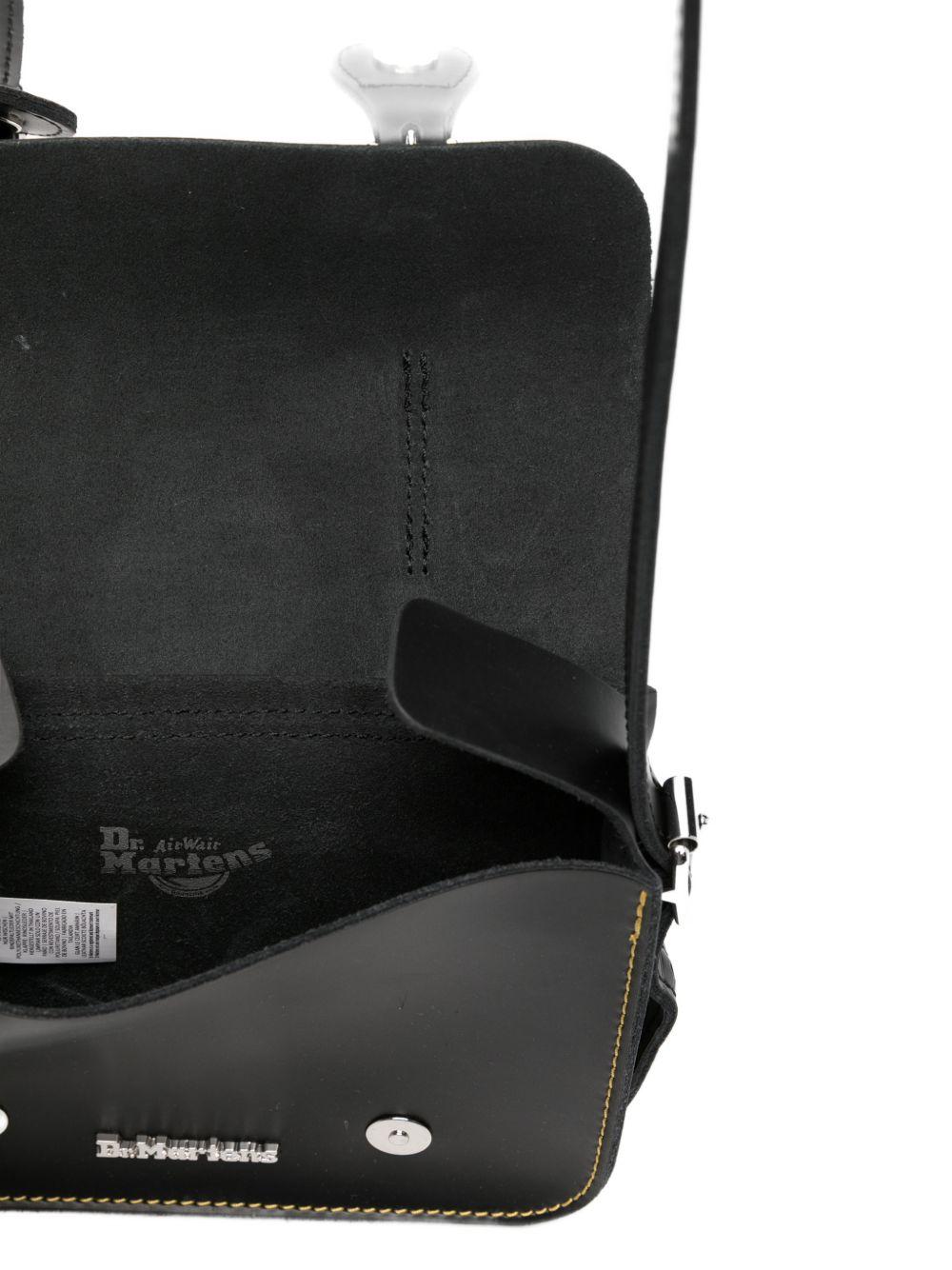 Borsa per bambina Dr. Martens Kids nera con fibbia di chiusura AB098001 BLACK Dr martens kids