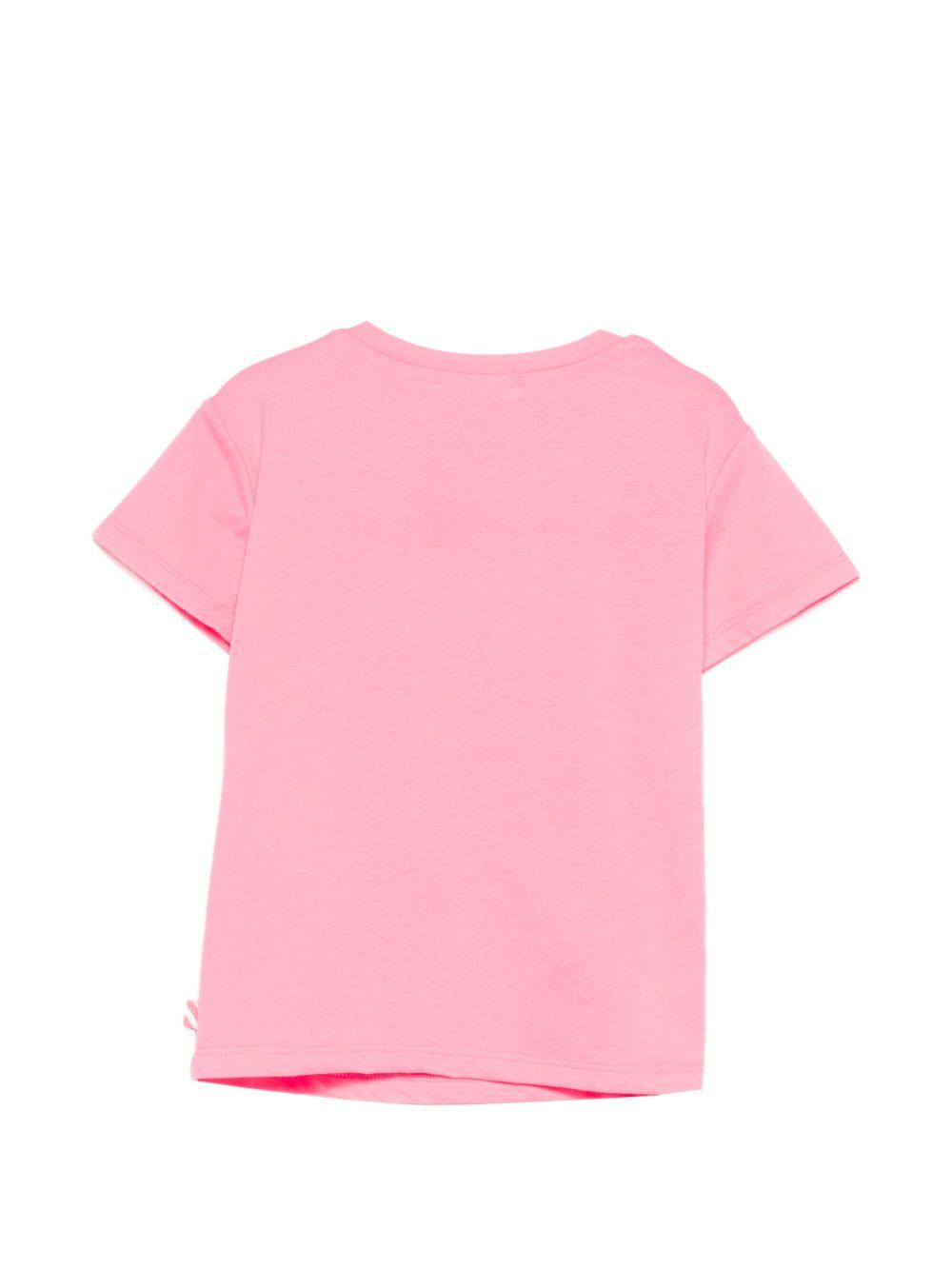 T-shirt per bambina Billieblush rosa con scritta "Do what you want" U21928 499 BILLIEBLUSH KIDS
