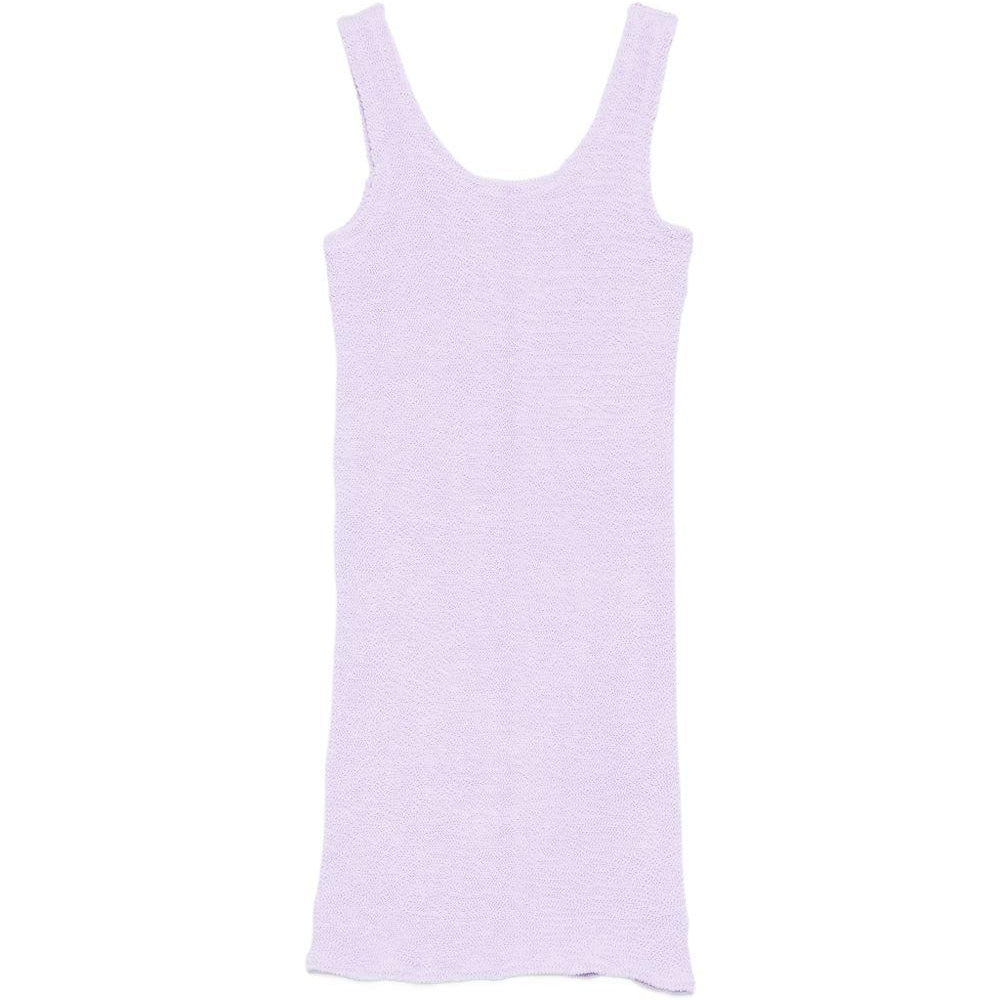 Abito Taina W per bambina MC2 Saint Barth Kids viola con scollo rotondo TAIN001 02926L MC2 ST. BARTH KIDS