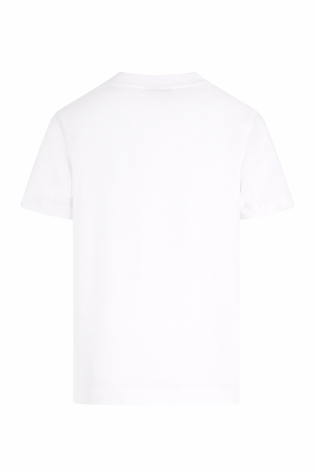 T-shirt per bambino Fendi Kids bianco con stampa grafica JMI500 7AJ F0TU9 FENDI KIDS