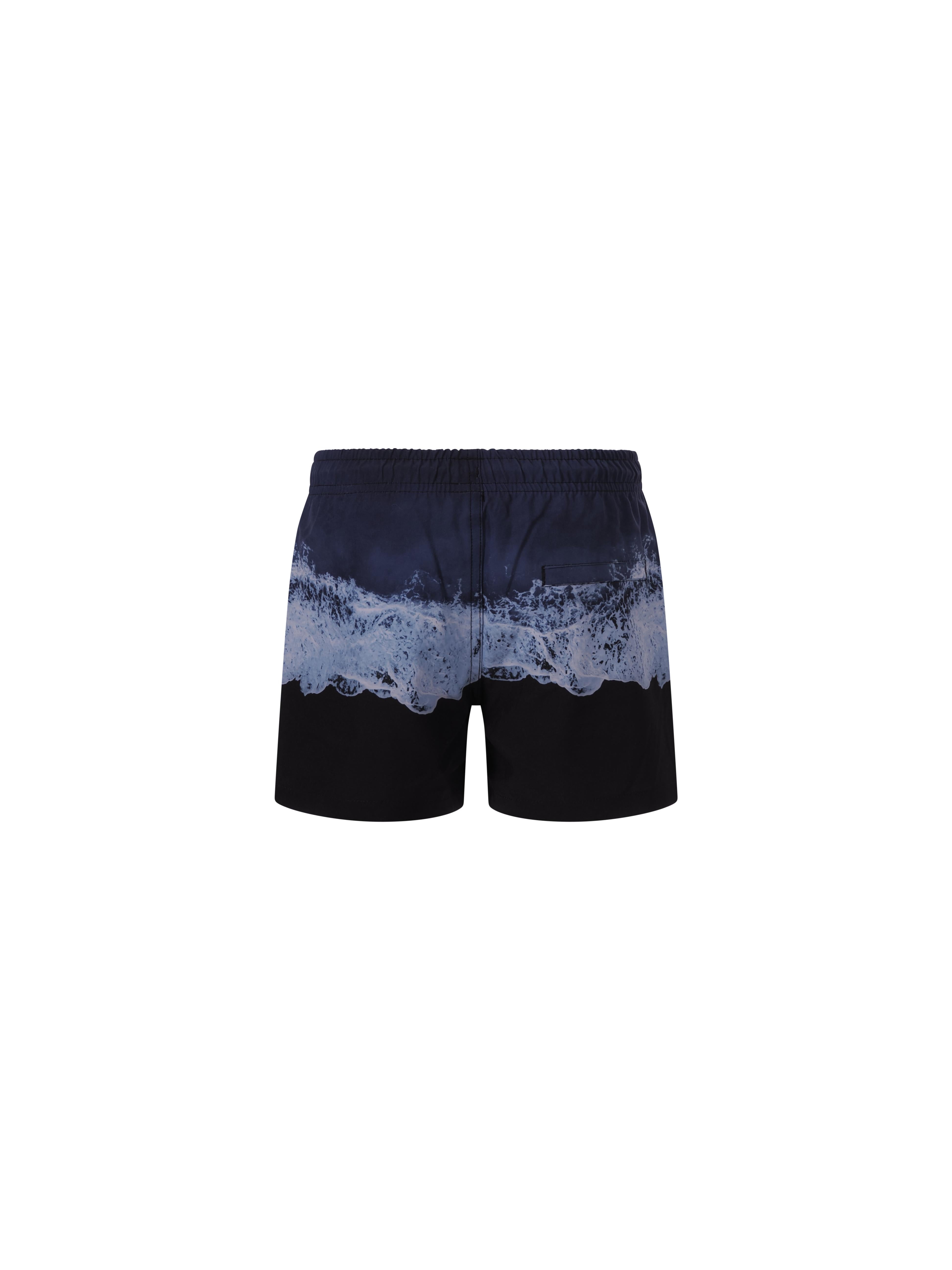 Costume da bagno Niko per bambino Molo multicolore con stampa con onde 8S26P402 5198 MOLO KIDS