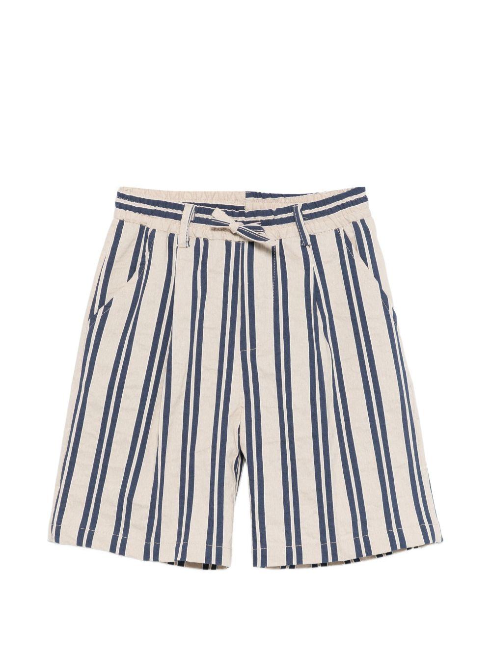 Shorts per bambino Paolo Pecora Kids multicolore a righe PP4298 BLU PAOLO PECORA KIDS