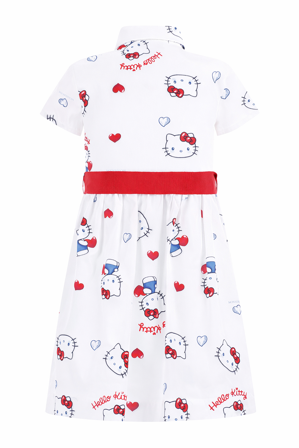 Abito per bambina Monnalisa multicolor con stampa grafica all-over 11G918 7605 0099 MONNALISA KIDS