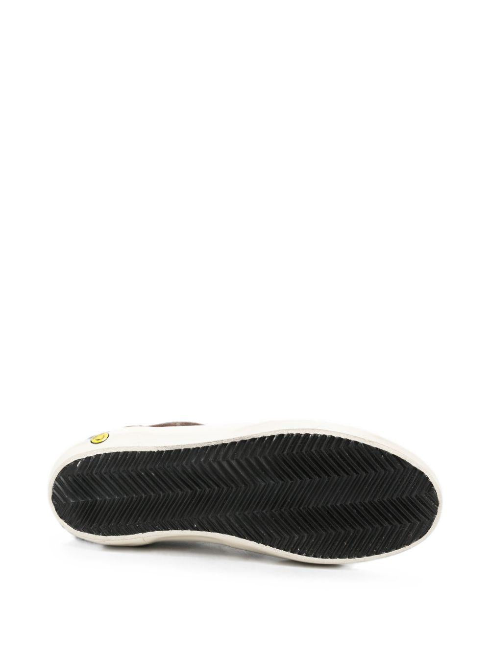 Sneakers per bambino Golden Goose Kids marroni con dettaglio stella sul lato F00143F008778 15451 GOLDEN GOOSE KIDS