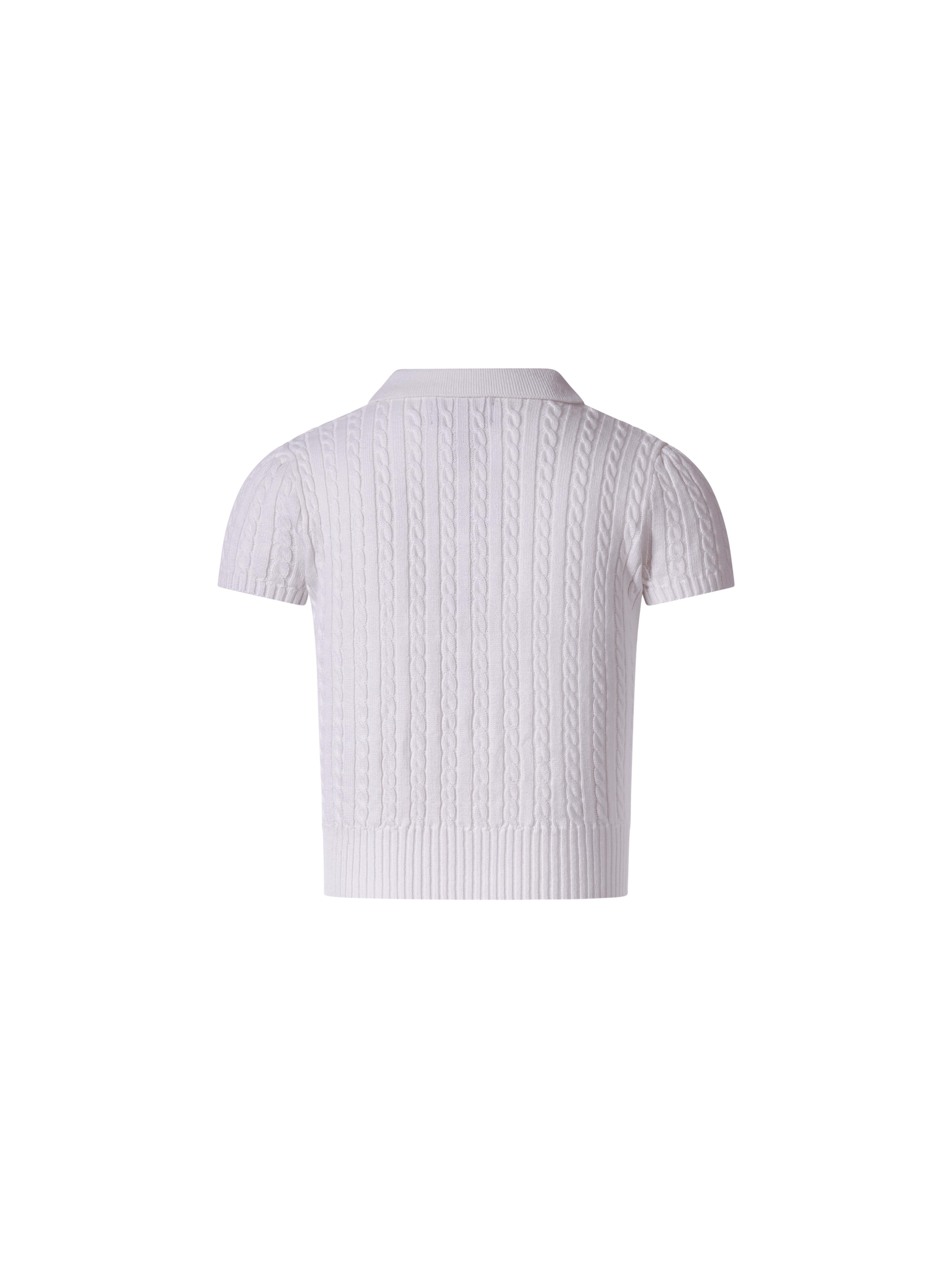 Polo per bambino Polo Ralph Lauren Kids bianca con colletto classico 312935002 500 Ralph Lauren kids