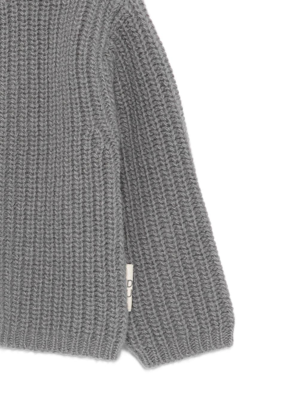Maglione per neonato Douuod Kids grigio con lavorazione a maglia DZ9500 Z3404 917 DOUUOD KIDS