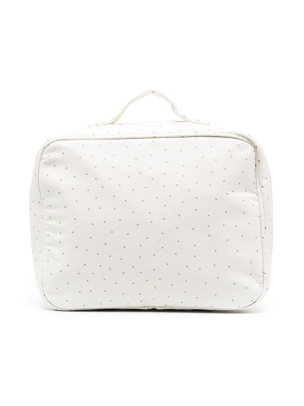 Beautycase per neonati Bonpoint bianca con logo sul davanti PEENDUIVAL2 132 BONPOINT KIDS