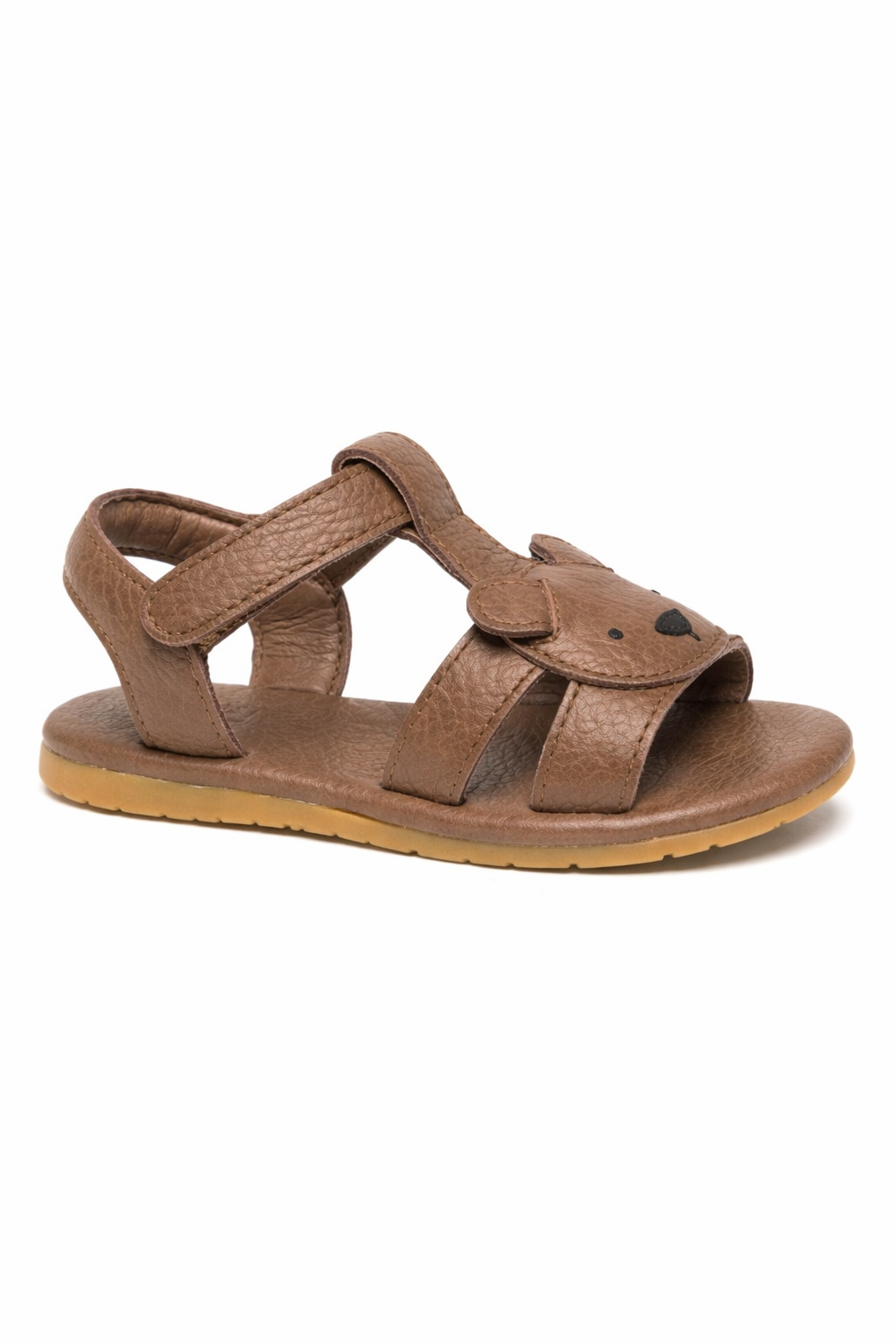Sandali per bambino Donsje Dhalo marrone con dettaglio orso 2027701 CL004 DONSJE KIDS