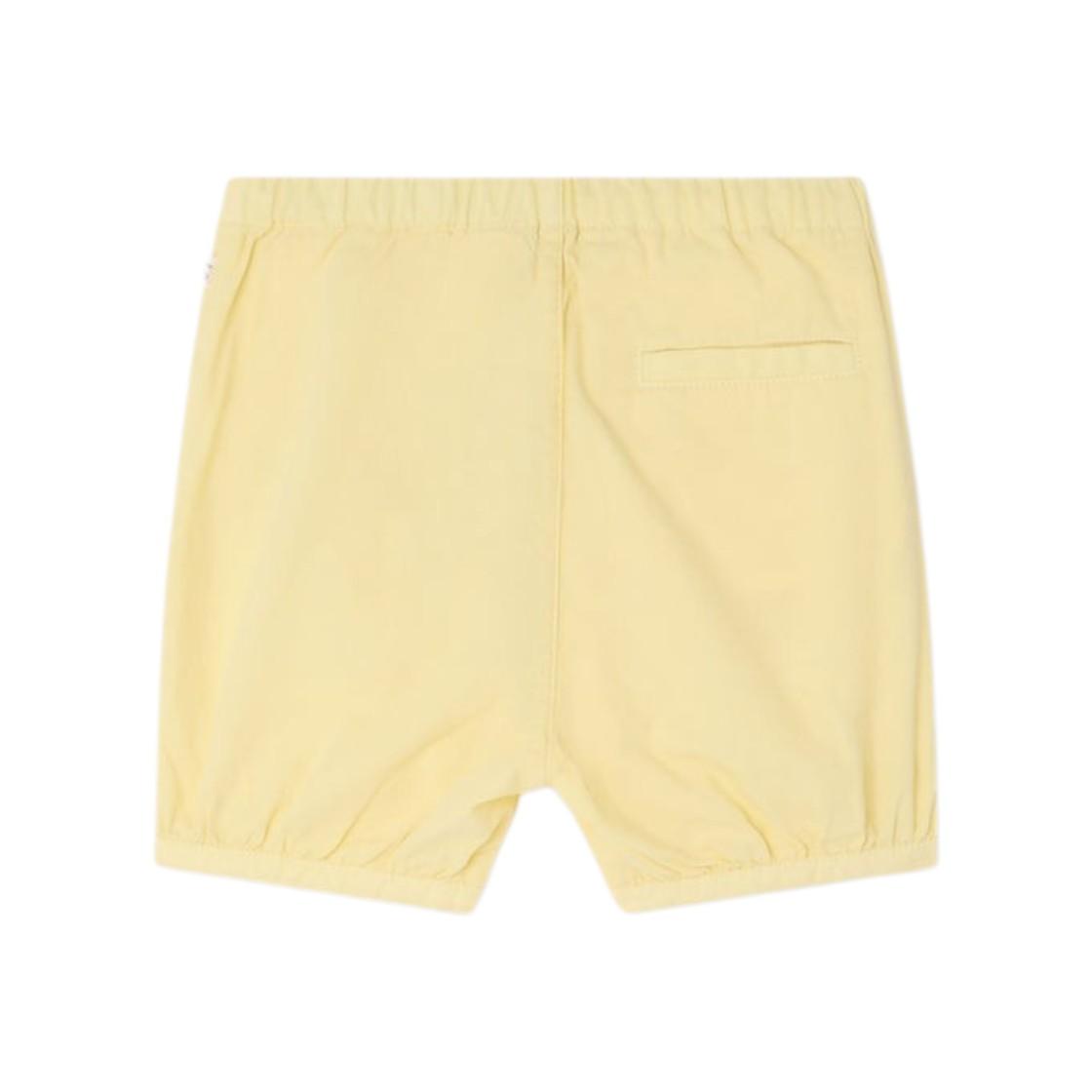 Shorts per neonata Bonpoint giallo con elastico in vita S06XBEW00001 033 BONPOINT