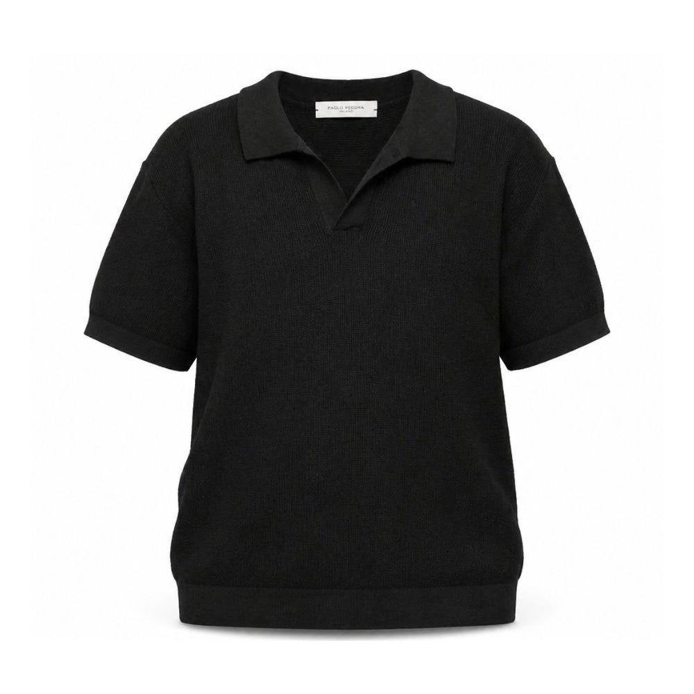 T-shirt per bambino Paolo Pecora Kids con scollo a V PP4178 NERO PAOLO PECORA KIDS