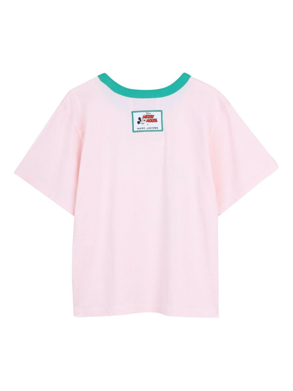 T-shirt per bambina The Marc Jacobs Kids x Disney con stampa Minnie W60743 475 THE MARC JACOBS KIDS