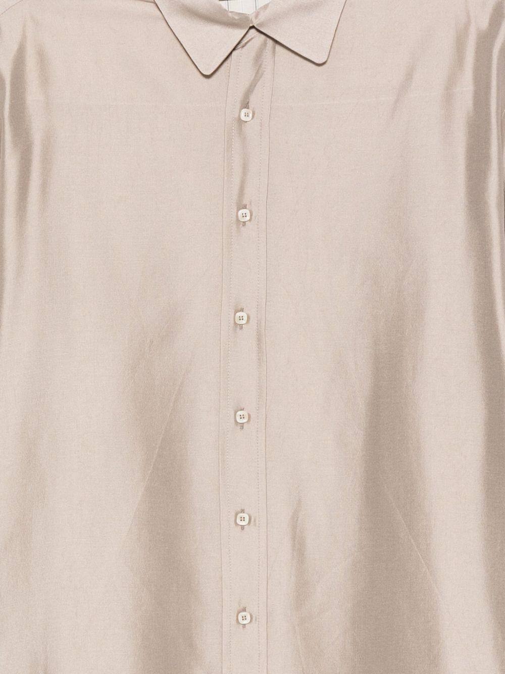 Camicia per donna Alysi beige con chiusura a bottoni 165242 A5202 MD ALYSI