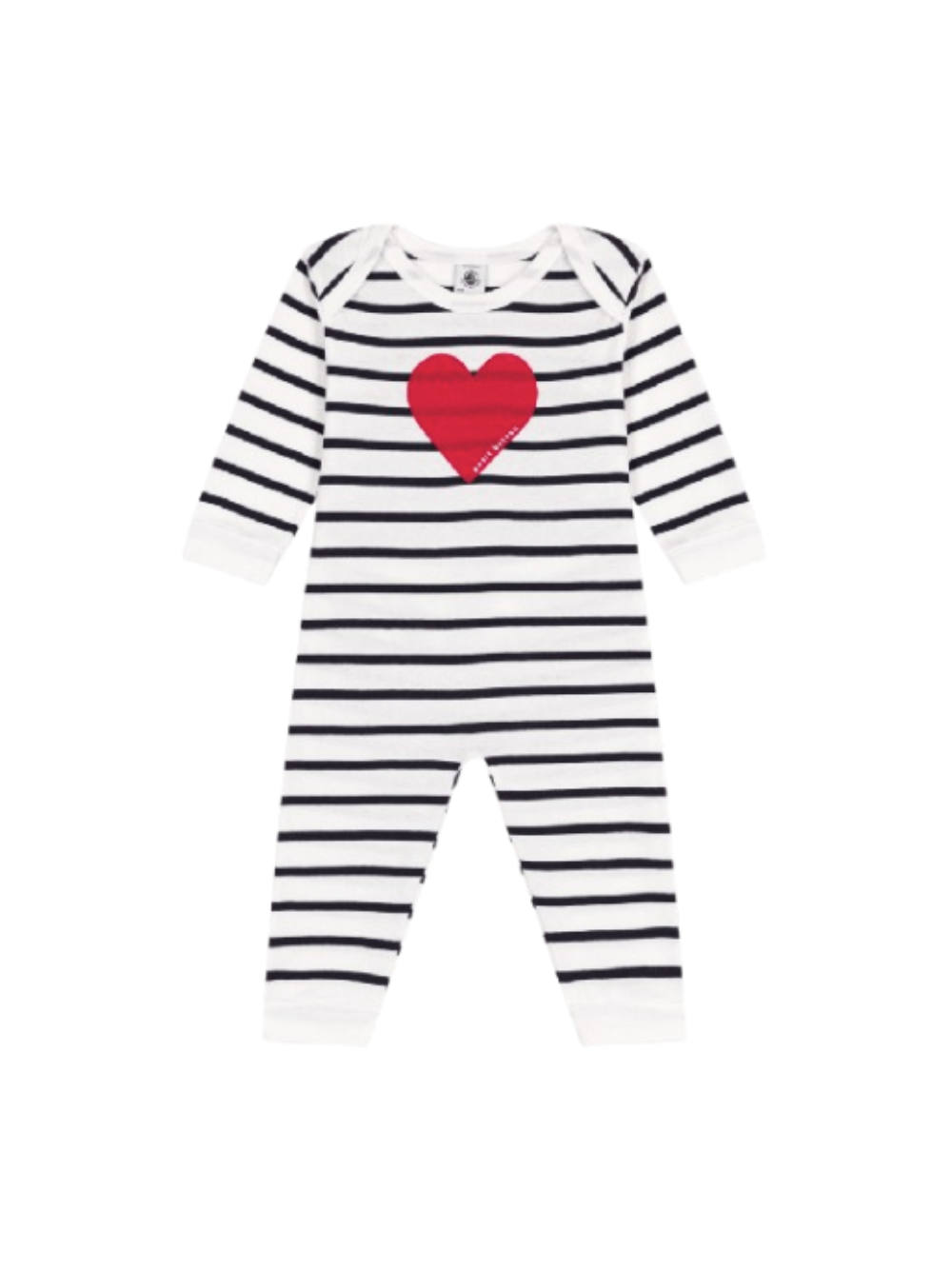 Tutina per neonati Petit Bateau multicolore con design a righe A0CN4 01 PETIT BATEAU