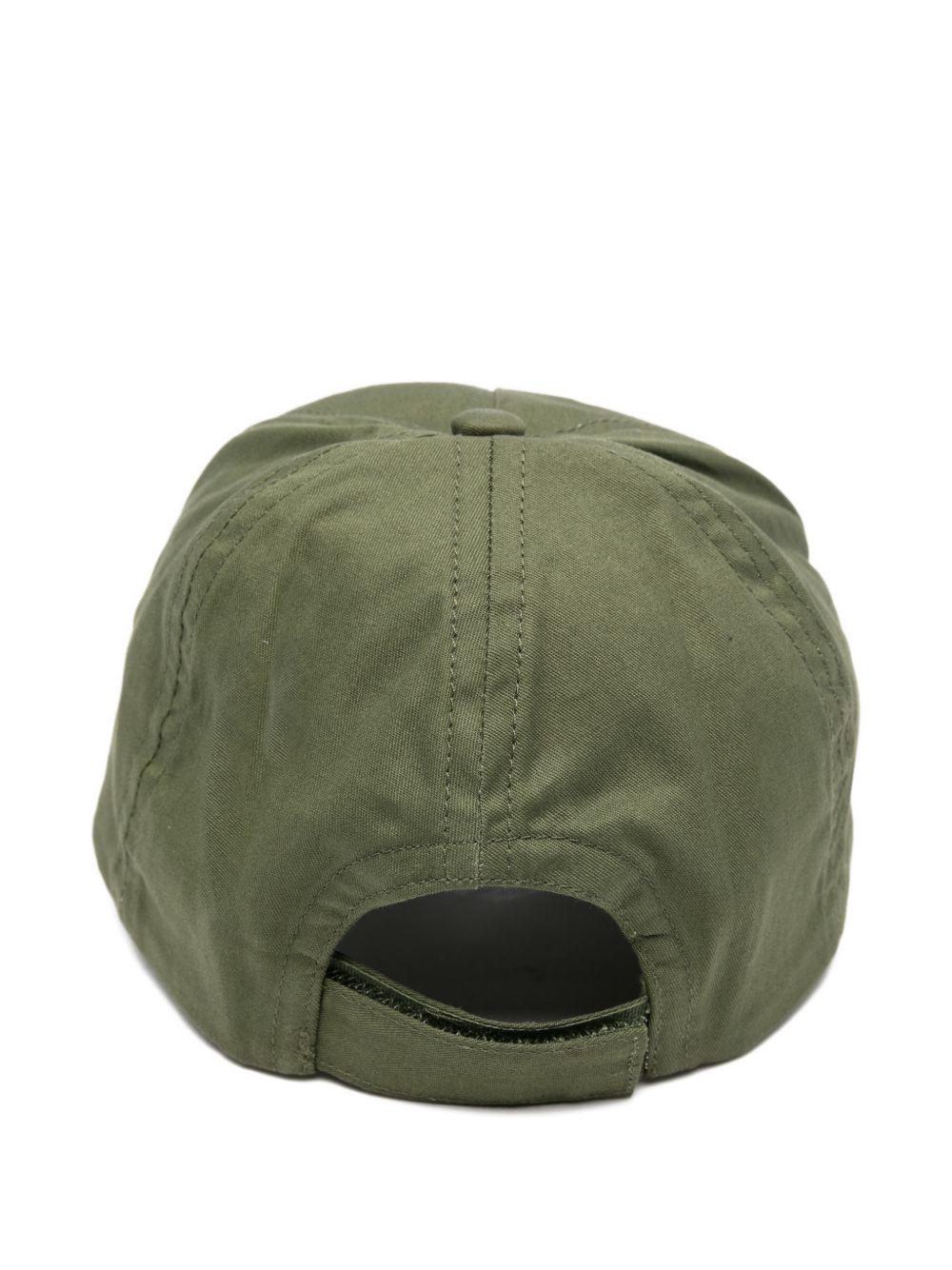 Cappello da baseball per bambini Moschino Kids verde con logo sul davanti HVX01NLOA00 30037 MOSCHINO KIDS