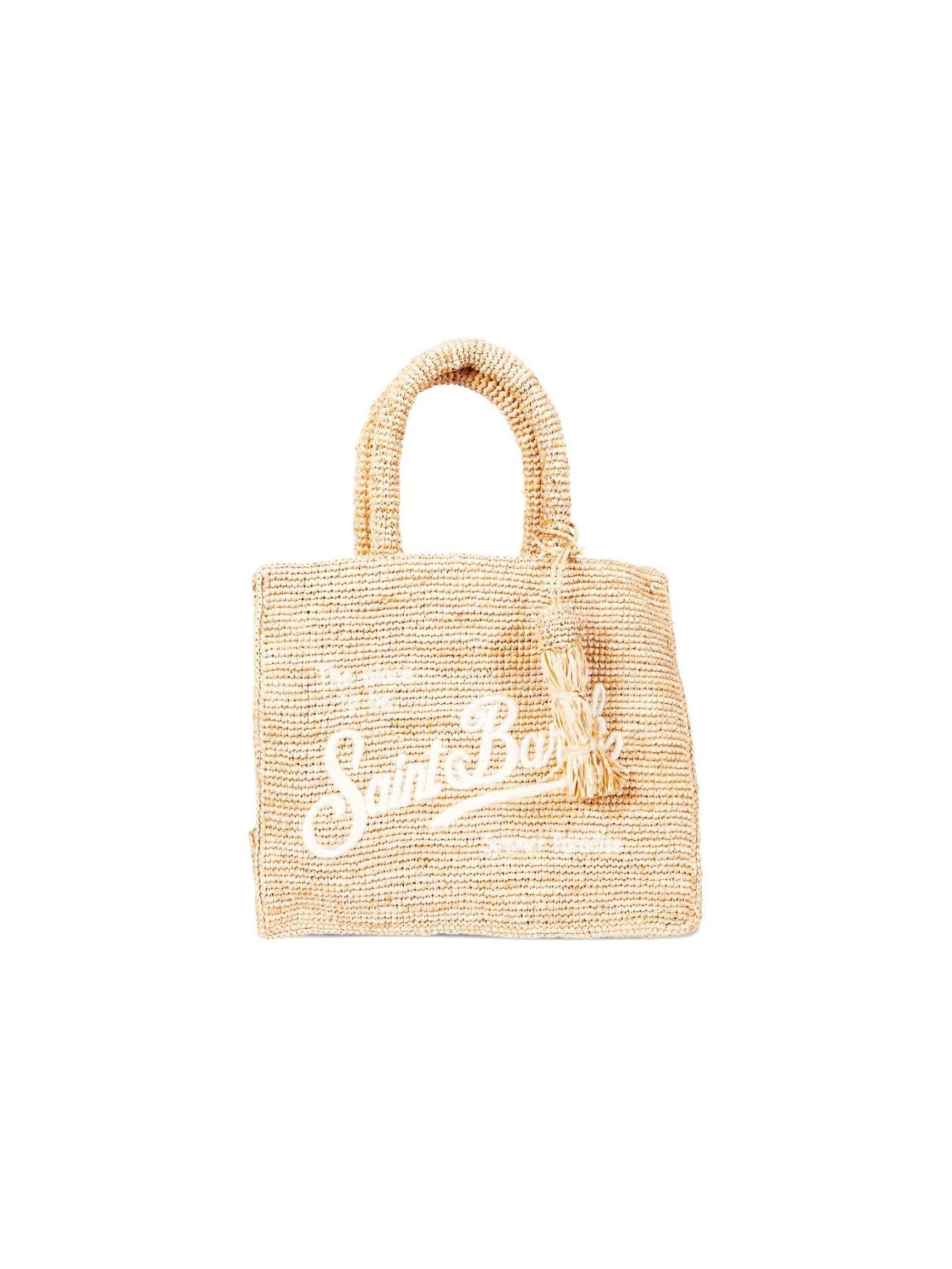 Borsa Colette MC2 Saint Barth beige con dettaglio nappa COL0013 00222L MC2 ST. BARTH KIDS