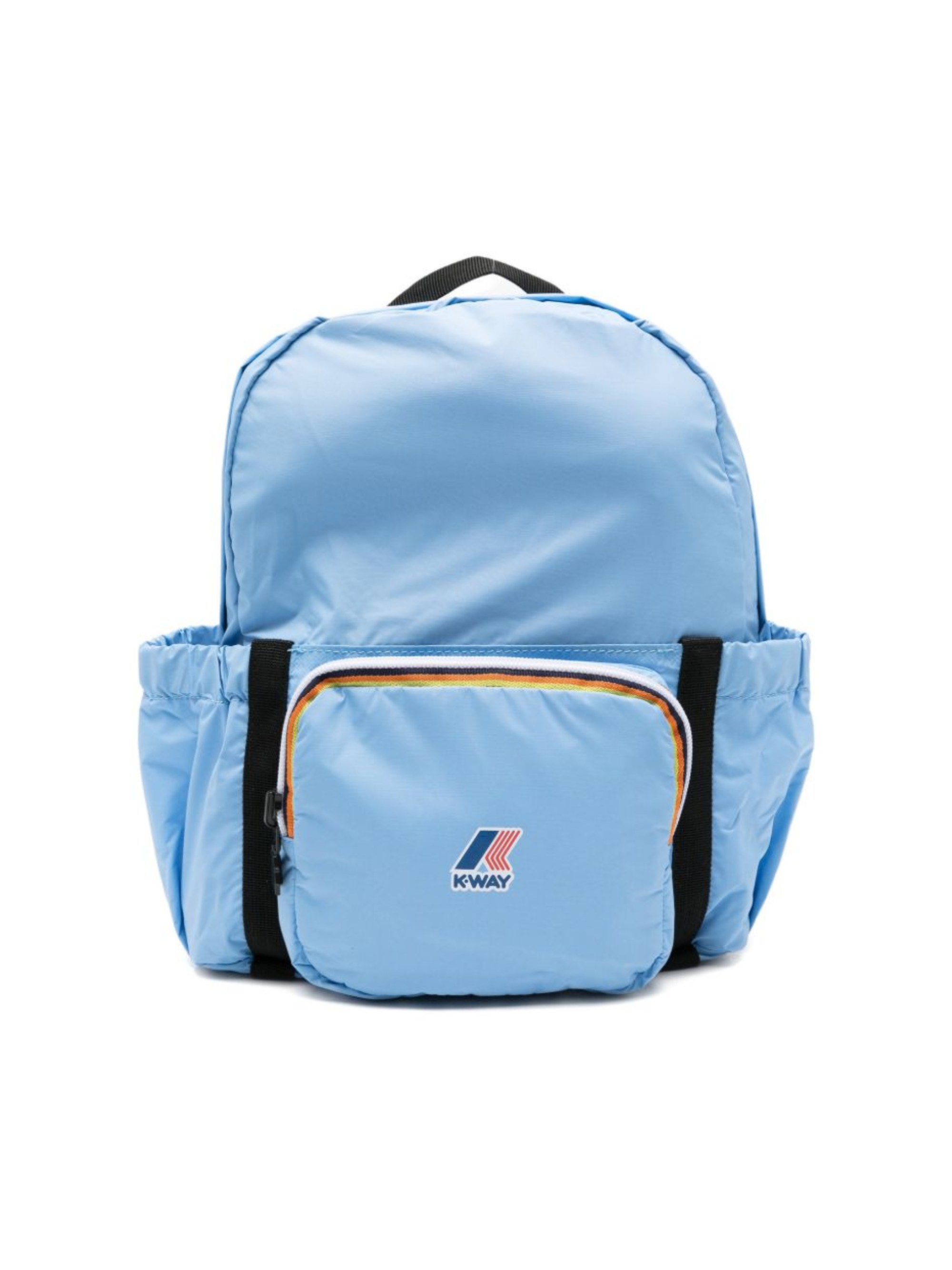 Zaino per bambini Le Vrai 4.0 K-Way Kids blu rosso con zip e patta con logo K81421W 356 K-WAY KIDS