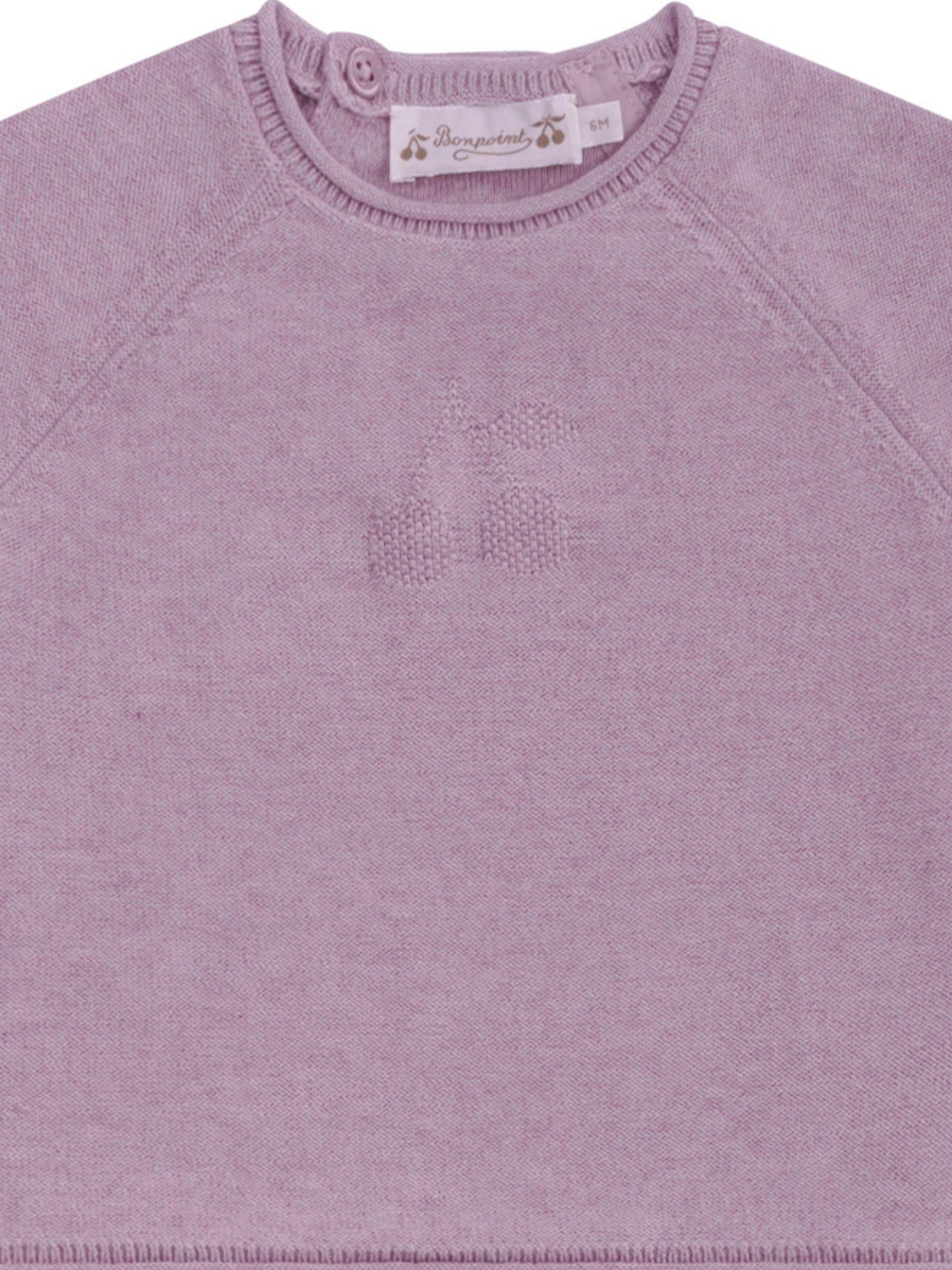 Completo per neonata Bonpoint rosa a maniche lunghe C06NSEK00001 057A BONPOINT