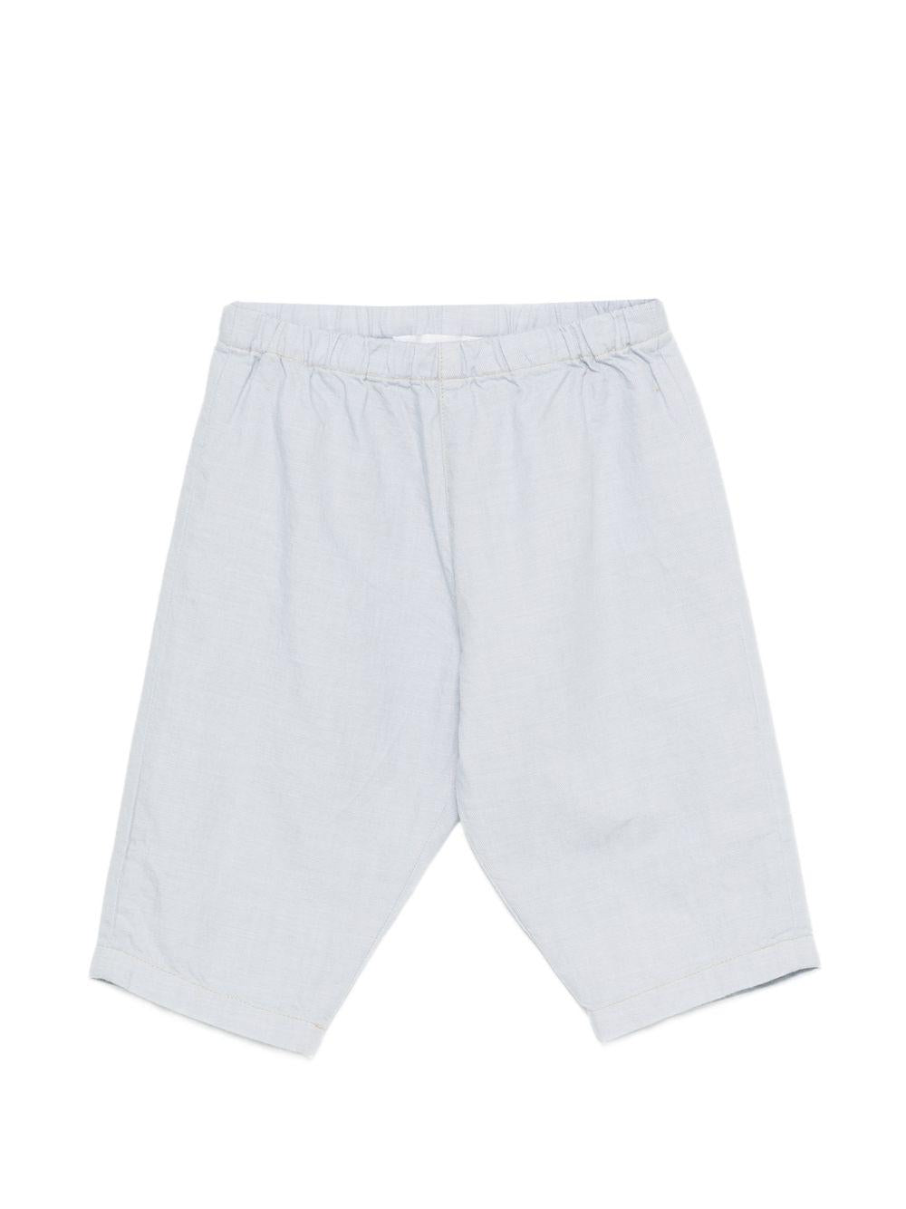 Pantaloni per neonato Bonpoint blu con vita elasticizzata S06ZPAW00003 010 BONPOINT KIDS