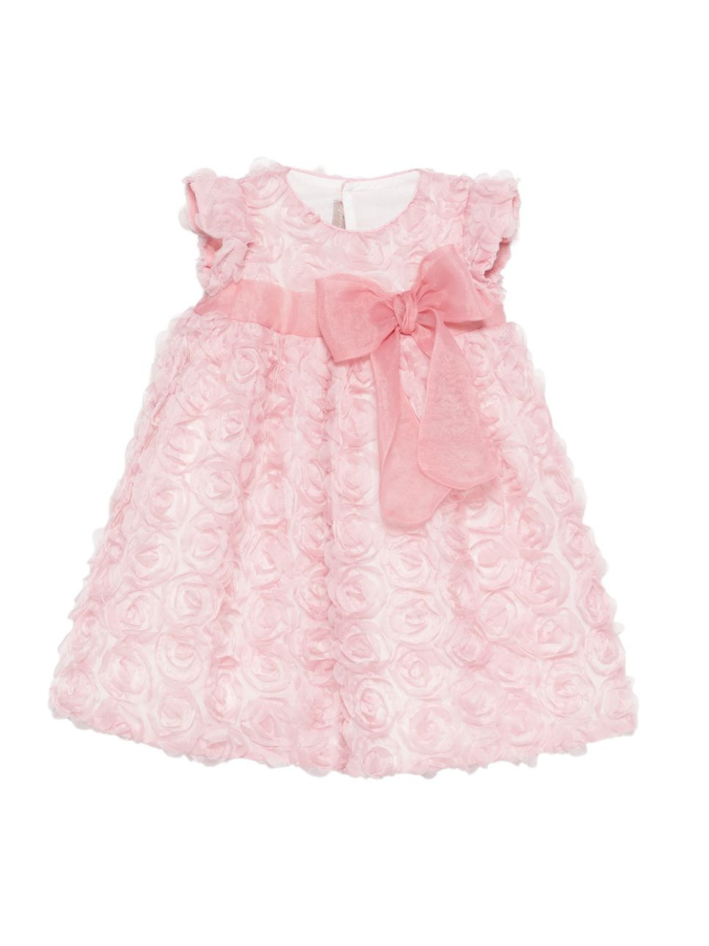 Abito per neonata La Stupenderia rosa con dettaglio fiocco 2CCAB66 X05 LA STUPENDERIA KIDS