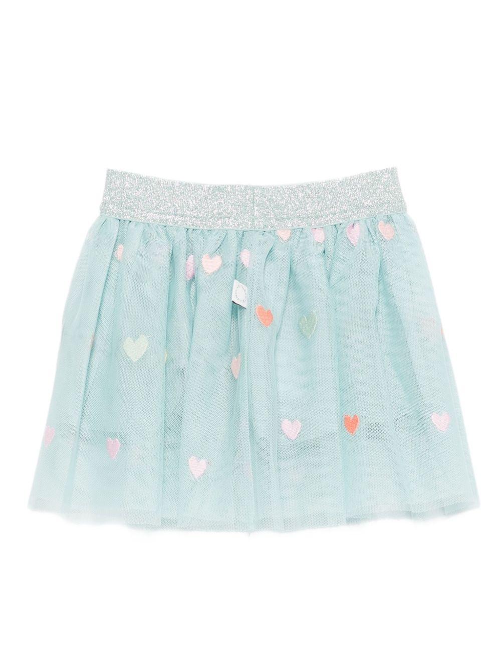Gonna per neonata Stella McCartney Kids azzurro con decorazione TX7031 Z3079 923MC STELLA McCARTNEY KIDS